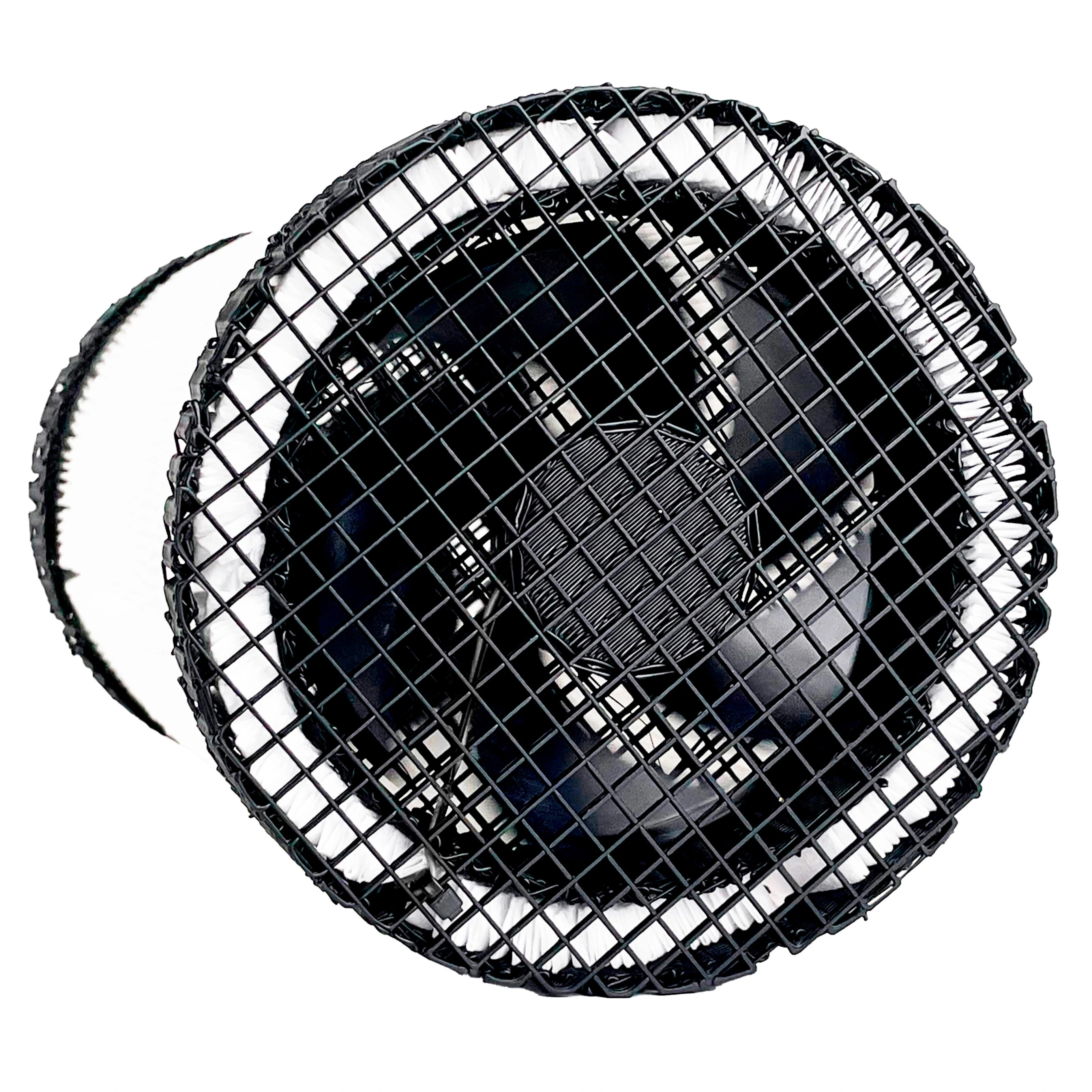 ali - 3d printed air purifier hepa filter double fan high flow